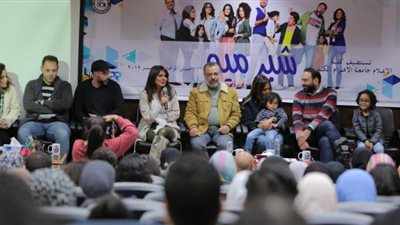 تكريم نجوم شبر ميه بالأهرام الكندية