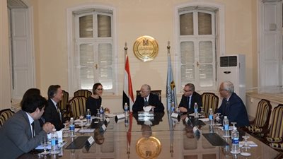 من اجل بناء قدرات المعلمين.. وزير التربية والتعليم يلتقى مدير بعثة الوكالة الأمريكية للتنمية الدولية 