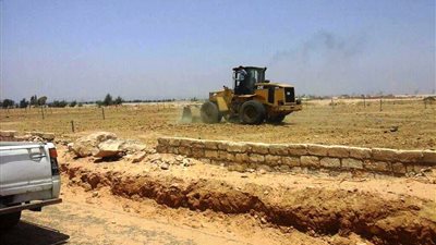 إزالة 105 حالة تعد على الأراضي  بسوهاج