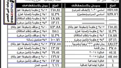 بالفيديو.. طريقة سهلة لاحتساب الحد الادنى للأجور للمعلمين والاداريين بوزارة التربية والتعليم.. أحسب مرتبك