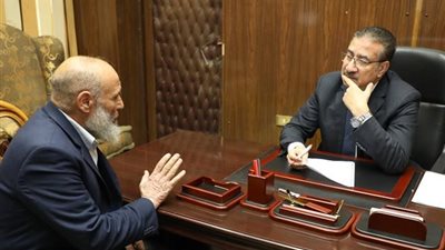 محافظ المنوفية يامر بفحص موقف  مدرسة عمر بن الخطاب للتعليم الأساسي بأشمون