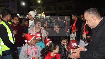 مستقبل وطن سوهاج يشارك الأقباط إحتفالات 