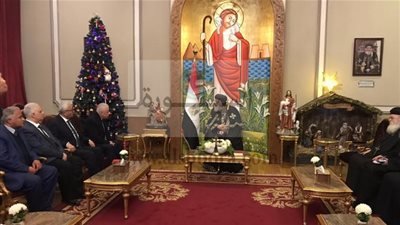 طارق شوقي يقدم التهنئة لقداسة البابا تواضروس الثاني بمناسبة عيد الميلاد المجيد