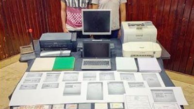 ضبط تشكيل عصابي تخصص فى سرقة المدارس.. وخاتم شعارالجمهورية