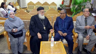 رئيس مياه سوهاج يهنئ الاخوة الأقباط بعيد الميلاد المجيد