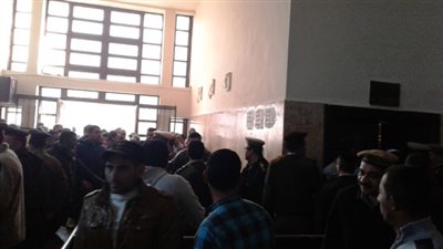 فى اولى جلسات الاستئناف..وصول المتهمين بقضية