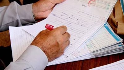 احالة المعلمين المتخلفين عن تصحيح اوراق امتحانات الصفين الاول والثانى الثانوى الى التحقيق