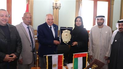 الزناتي يستقبل وفد جمعية المعلمين الإماراتية لتبادل الخبرات والتهنئة برئاسة اتحاد المعلمين العرب