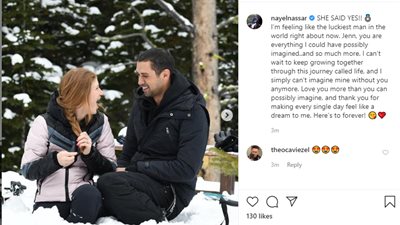 بالصور..  جينيفر بيل جيتس توافق على خطوبتها من المصرى نايل نصار 