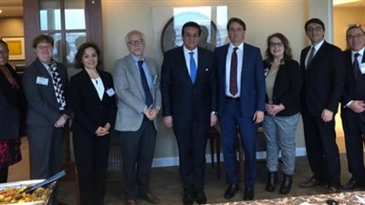 وزير التعليم العالى يوقع عدد من الاتفاقيات خلال زيارتة لامريكا