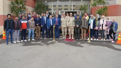طلاب جنوب الوادى فى زيارة للكلية الفنية العسكرية وجهاز العمل النفسى وبانوراما ٦ اكتوبر