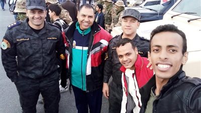 وفد طلابي من جامعة جنوب الوادي في زيارة لأكاديمية الشرطة