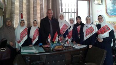 السلام الإعدادية بنات تفوز بدوري المكاتب التنفيذية على مستوى القناة وسيناء