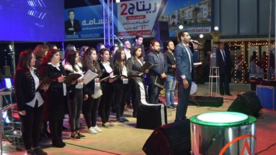 حفل فني لأستقبال وفود 10جامعات مشاركة بالملتقى الصيدلي الثاني