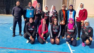 صعود منتخب جامعة مدينة السادات إلي الدور التالي من المجموعات في ثلاثيات كرة السلة بأسبوع سوهاج للجامعات