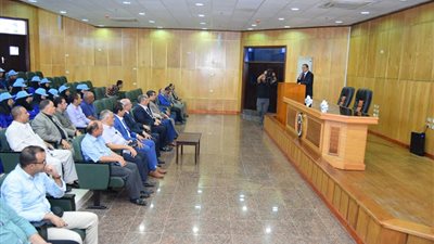  انطلاق المؤتمر العلمى الخامس لشباب الباحثين بجامعة سوهاج