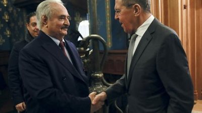 حفتر: مستعد لوقف اطلاق النار بشرط إنسحاب تركيا والمرتزقه التابعين لهم من كامل الأراضي الليبية