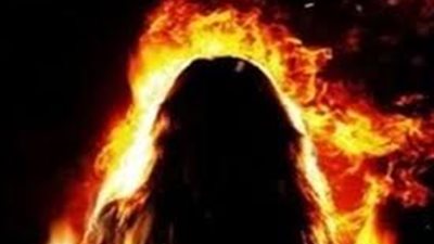 زوج يهشم رأس زوجته ويحرق جسدها .. والسبب صادم   
