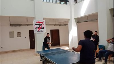 أسرة طلاب من اجل مصر بجامعة السويس تنظم دورة رياضية تحت شعار 