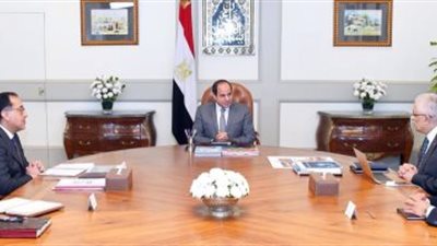 الرئيس السيسى يجتمع مع مصطفى مدبولى وطارق شوقى وخالد عبدالغفار.. ننشر التفاصيل