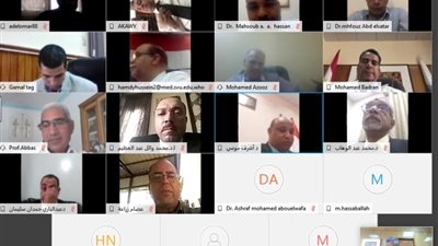 لأول مرة انعقاد مجلس جامعة جنوب الوادي عبر الفيديو كونفراس