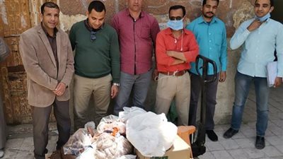 ضبط ربع طن لحوم جملي غير صالحة للاستهلاك الآدمي بسوهاج 