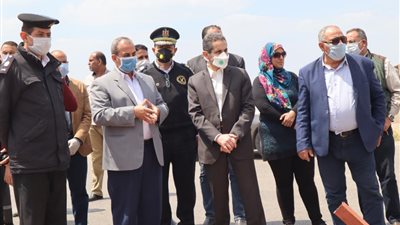 محافظ الغربية : إزالة فورية ل 4 حالات تعدى فى المهد على الأراضي الزراعية