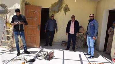 جهاز مدينة الشيخ زايد يشن حملة مكبرة لإزالة مخالفات البناء بالمدينة