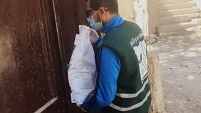 مصر الخير تقوم بتوصيل المساعدات للأسر الأكثر احتياجا للمنازل في سوهاج