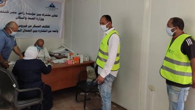 رئيس الجهاز: قافلة طبية للكشف على العاملين بالمواقع بمدينة ناصر الجديدة