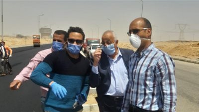  مساعد نائب رئيس هيئة المجتمعات العمرانية يتفقد سير العمل بمشروعات مدينة الشروق