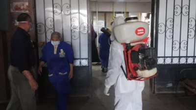 محافظ المنوفية : تطهير وتعقيم 16 ألف 712 مبني ومنشأة حكومية بنطاق المحافظة للحد من إنتشار فيروس كورونا