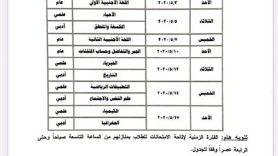 بمنازلهم من 9 صباحا حتى 4 عصرا.. 