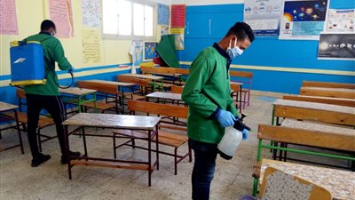 رئيس الجهاز: تعقيم مقار لجان امتحانات الثانوية العامة بمدينة 6 أكتوبر