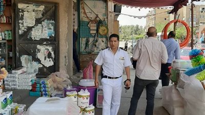 جهاز  مدينة ٦ أكتوبر  يشن حملات مكثفة لإزالة مخالفات البناء والمظاهر العشوائية بالمدينة