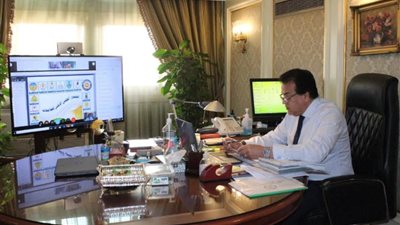 وزير التعليم العالي يرأس اجتماع المجلس الأعلى للجامعات عبر 
