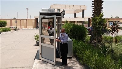 مركز الفلزات ينتج وحدة تعقيم وتطهير متكاملة بسواعد مصرية لمجابهة كورونا