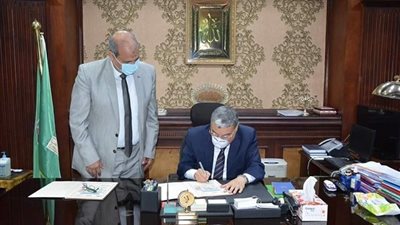 محافظ المنيا يعتمد نتيجة الشهادة الاعدادية بنسبة نجاح %97.79