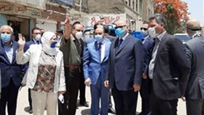 وزير التنمية المحلية ومحافظ القاهرة يتفقدان أعمال إزالة الاشغالات والمخالفات بمحيط مستشفي سرطان الاطفال 57357 بالسيدة زينب