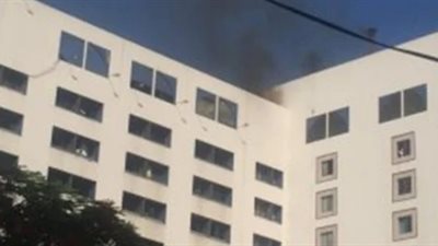 عاجل| نشوب حريق بمستشفى الهلال