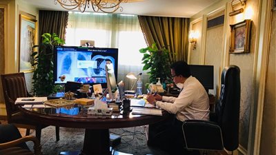 عاجل| وزير التعليم العالي يفتتح المؤتمر الافتراضي الدولي لجامعة حلوان عن فيروس كورونا المستجد 