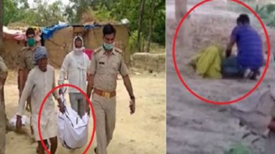 القبض على قاتل زوجتة.. ضربها  أمام طفلهما  حتى الموت