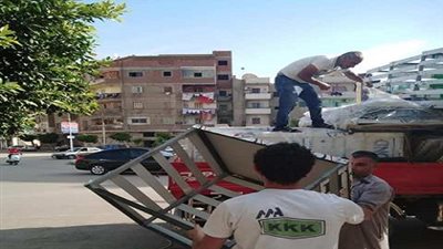 وصول بوابات تعقيم لجان الثانوية العامة في الإسماعيلية