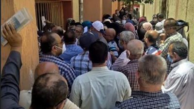 فى اليوم الأول.. ازدحام شديد للمعلمين لتقديم الاعتذار للعمل بامتحانات الثانوية العامه 