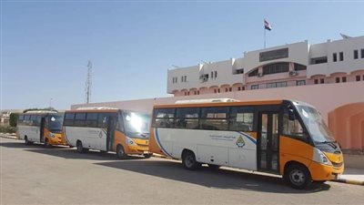 رئيس الجهاز: توفير أتوبيسات لنقل طلاب الثانوية العامة بأسيوط الجديدة بالمجان 