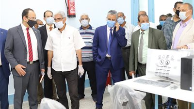 جامعة جنوب الوادي : تستقبل لجنة تقييم كلية الحاسبات والمعلومات