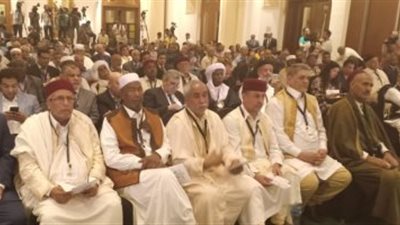 المجلس الأعلى للقبائل والمدن الليبية يرحب بخطاب الرئيس السيسى بشأن ليبيا