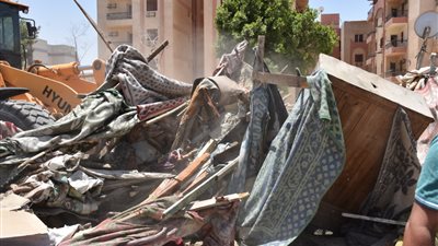 جهاز القاهرة الجديدة يزيل 100 