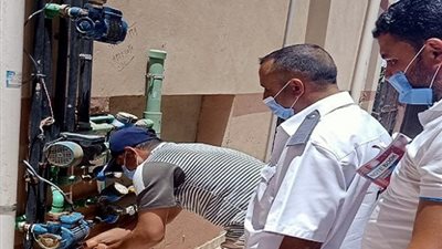 رئيس الجهاز: ضبط وصلات المياه والصرف المخالفة بالحيين الأول والرابع بمدينة دمياط الجديدة 