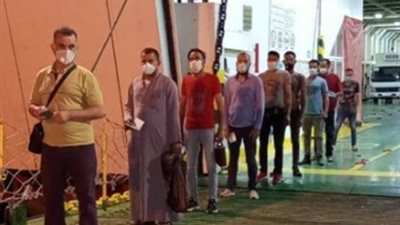 وزير النقل يتابع وصول 1036 راكب مصرى لمينائى سفاجا ونويبع من المصريين العائدين من السعودية والاردن